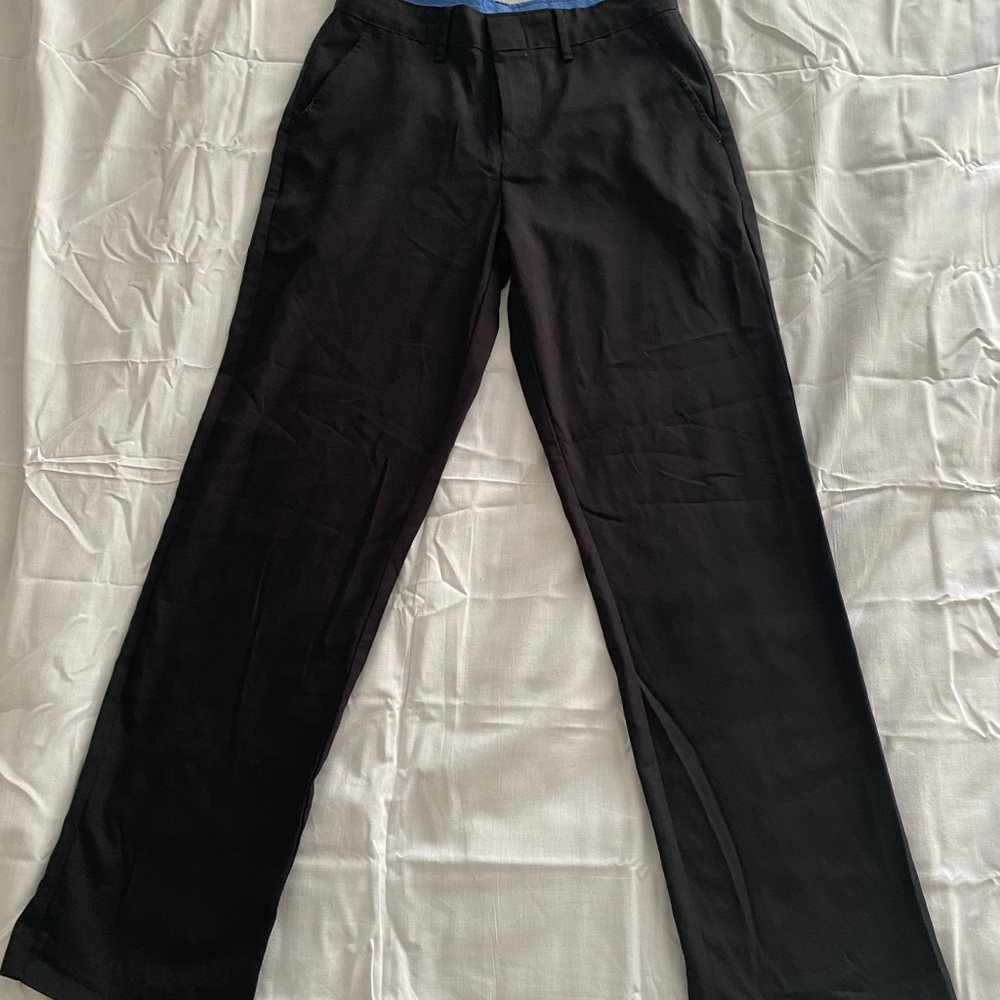 Boys Dockers Black Dress Pants Straight Fit